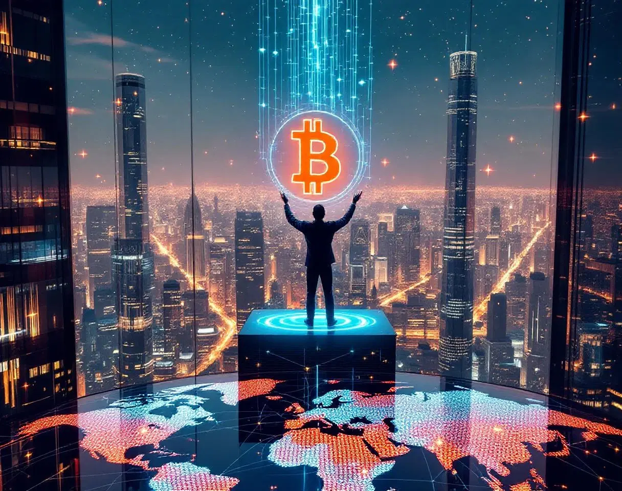 Bitcoin Surges Amidst Global Chaos