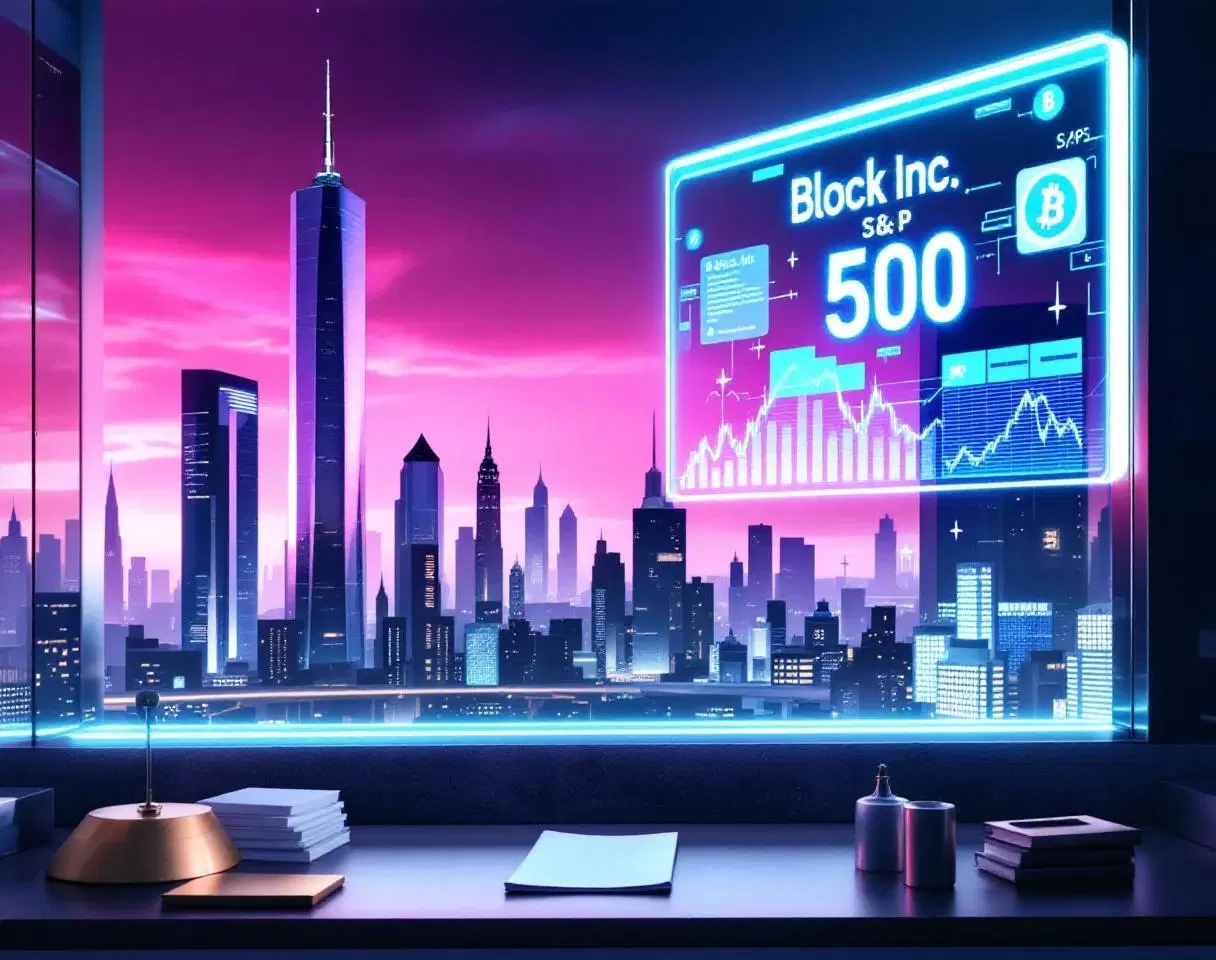 Block Inc's S&P 500 Move Redefines Bitcoin's Investment Terrain