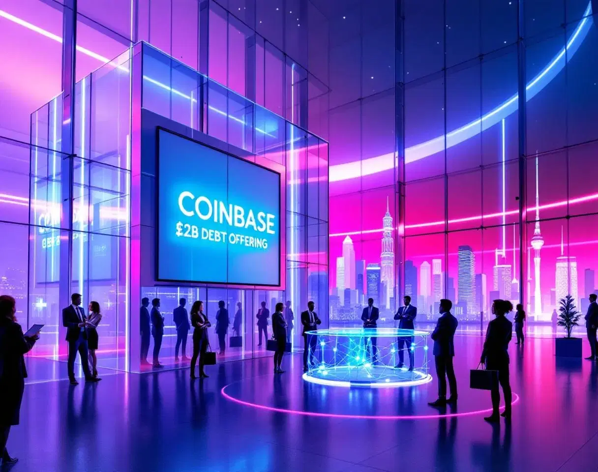 Coinbase Faces Financial Storm with $2 Billion Debt Offering