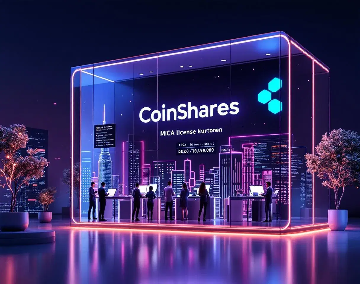 CoinShares Champions EU Crypto Compliance with MiCA License
