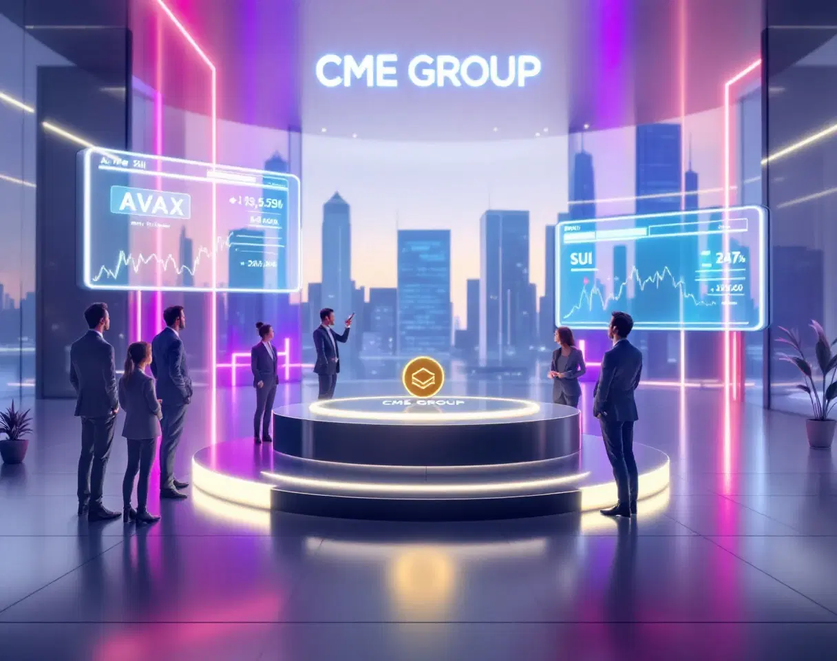 CME Group Launches AVAX and SUI Futures to Transform Institutional Crypto Trading