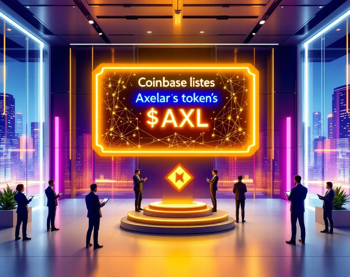 Coinbase Welcomes Axelar’s AXL Token to New York Trading Scene