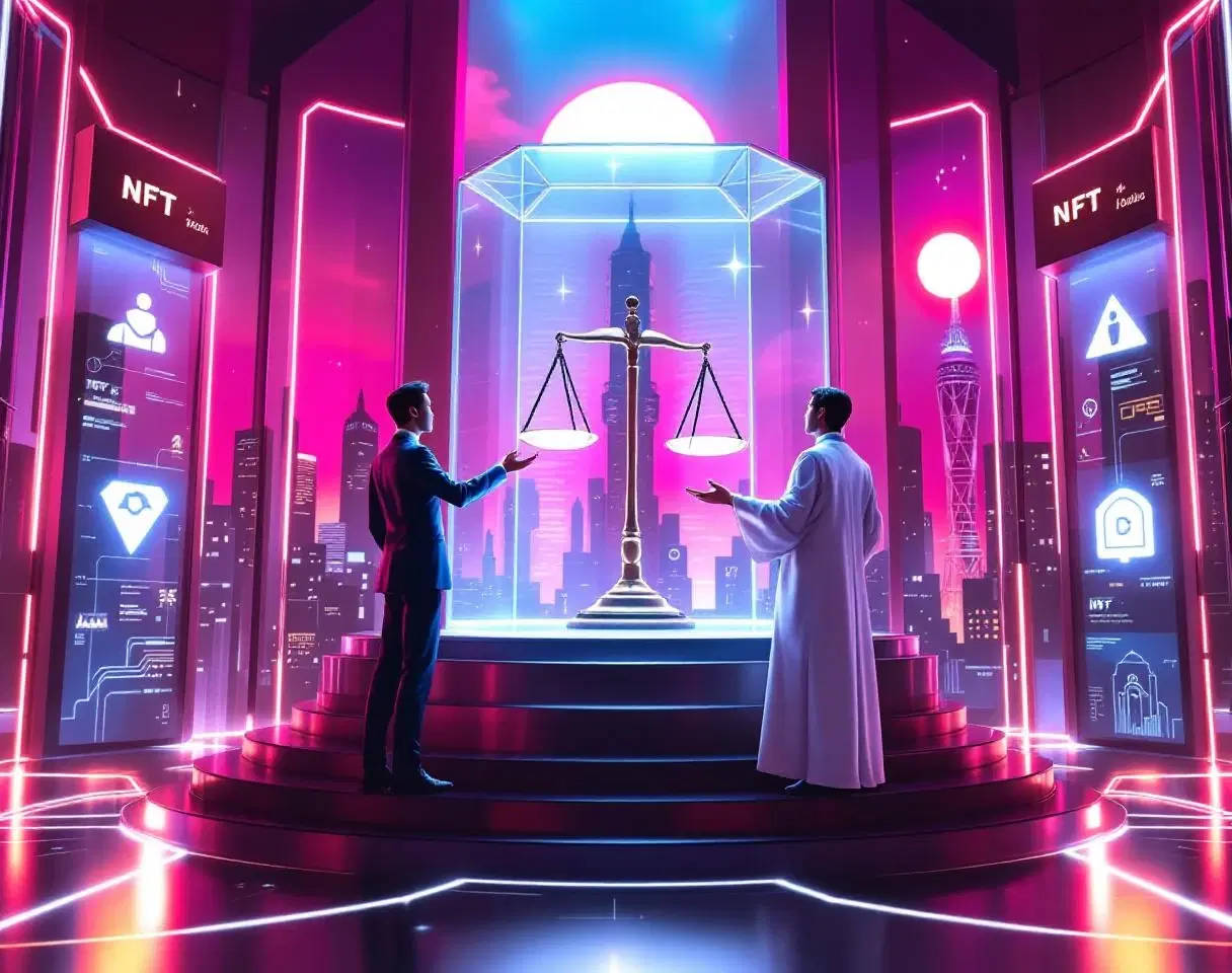 NFT Legal Clash Challenges Artistic Boundaries in Digital Creativity