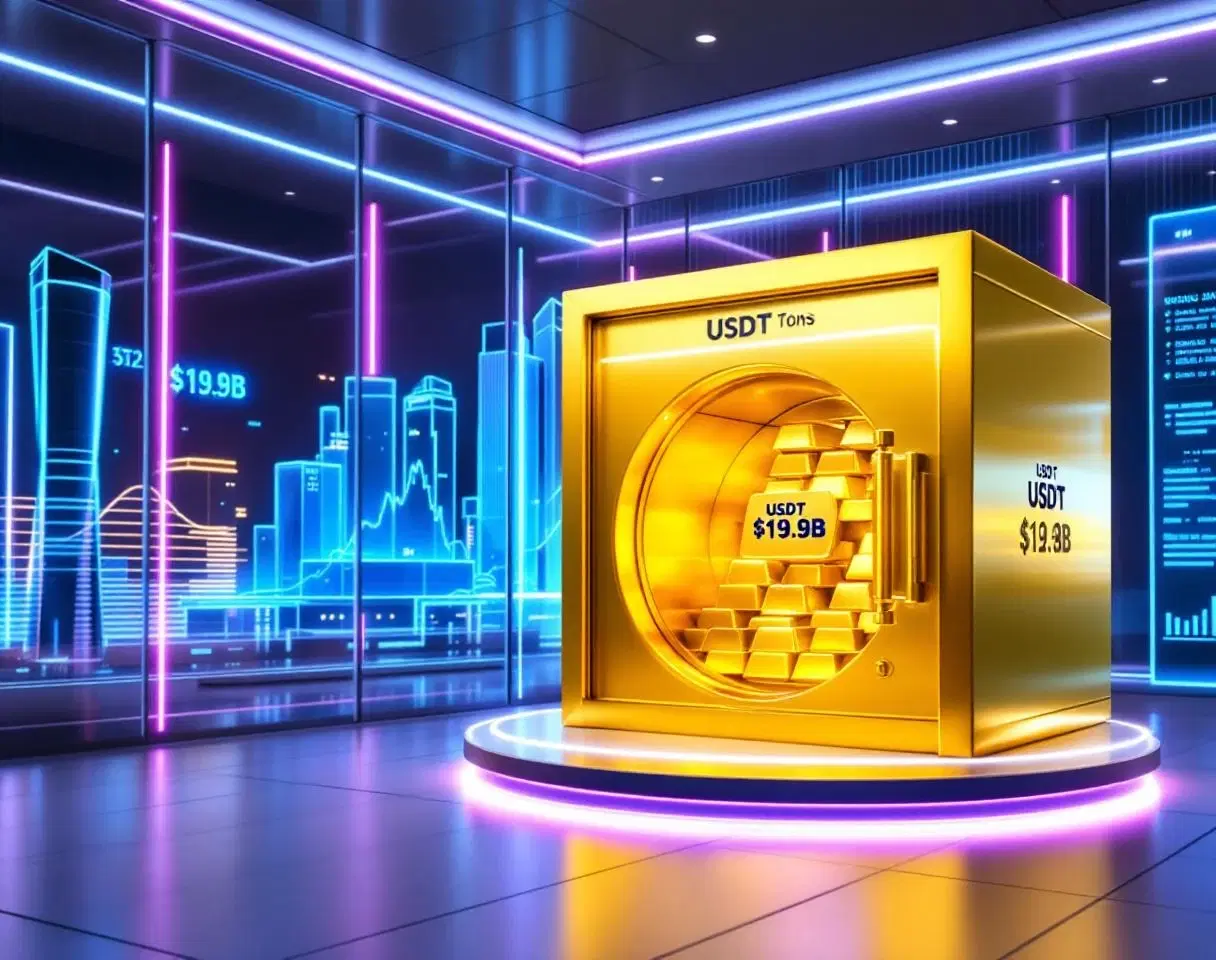Tether Gold Reserves Soar Toward $20 Billion Signaling Strength in Asset Diversity