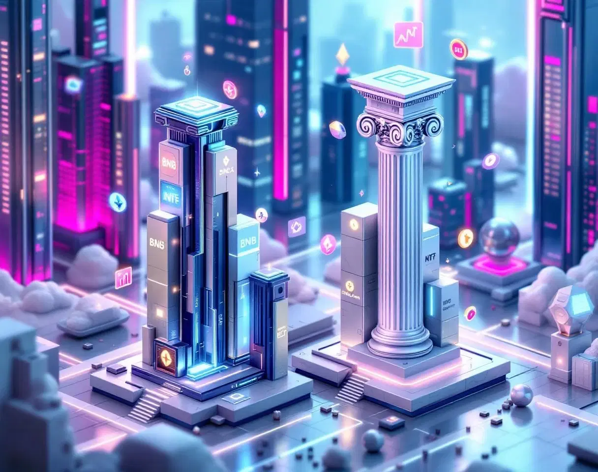 The NFT Landscape: A Tale of Two Titans