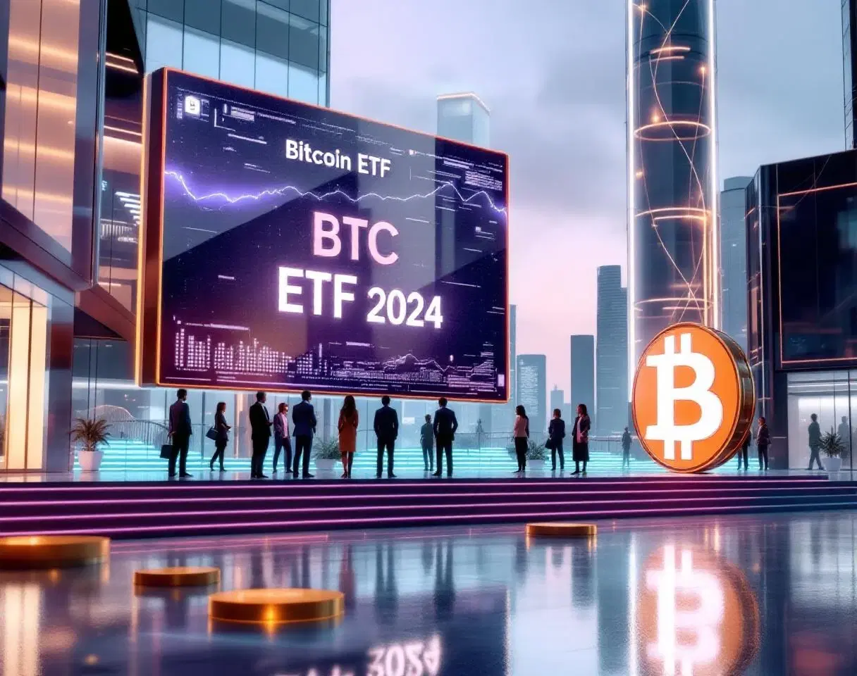 The Enthralling Surge of Bitcoin ETFs and the Institutional Rush